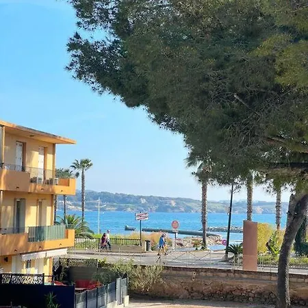L'azur, Centre Avec Parking, Vue Mer, Climatisation