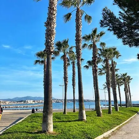 Apartmán L'azur, Centre Avec Parking, Vue Mer, Climatisation *