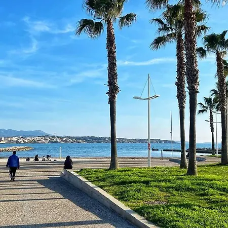 Apartmán L'azur, Centre Avec Parking, Vue Mer, Climatisation