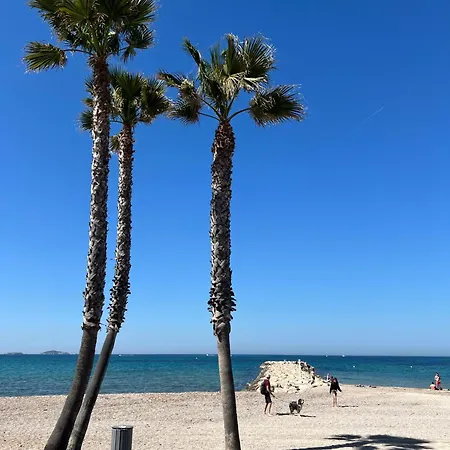 Apartmán L'azur, Centre Avec Parking, Vue Mer, Climatisation *