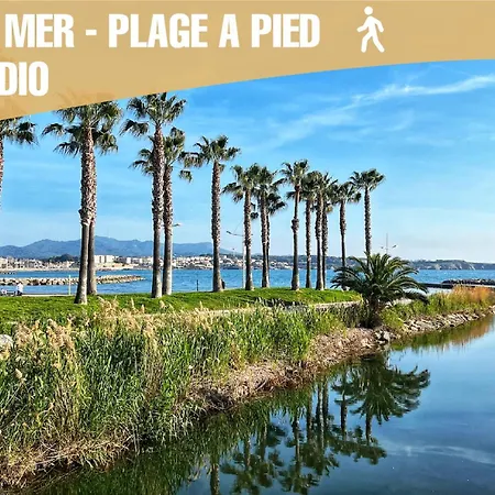 L'azur, Centre Avec Parking, Vue Mer, Climatisation *